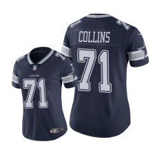 Women's Dallas Cowboys #71 Navy La'el Collins Nike Game Jersey