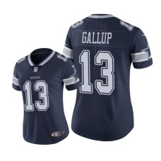 Women's Dallas Cowboys #13 Navy Michael Gallup Nike Game Jersey