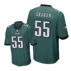 Men's Philadelphia Eagles #55 Green Brandon Graham Nike Game Jersey