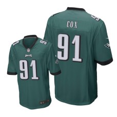 Men's Philadelphia Eagles #91 Green Fletcher Cox Nike Game Jersey