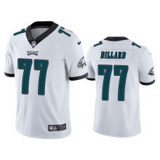 Men's Philadelphia Eagles #77 Andre Dillard White NFL Draft Vapor Limited Jersey