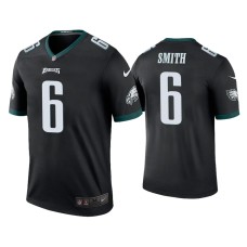 Men's Philadelphia Eagles #6 DeVonta Smith Black Legend Jersey