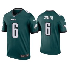 Men's Philadelphia Eagles #6 DeVonta Smith Green Legend Jersey