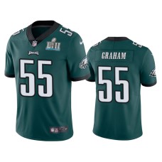 Men's Philadelphia Eagles #55 Nike Brandon Graham Men's Green Color Rush Limited Jersey