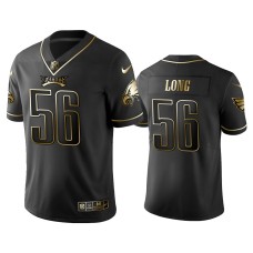 Men's Philadelphia Eagles #56 2019 Golden Edition Vapor Untouchable Limited Chris Long Black Jersey's