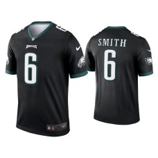 Men's Philadelphia Eagles #6 DeVonta Smith Black Legend Jersey