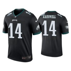 Men's Philadelphia Eagles #14 Kenneth Gainwell Black Legend Jersey