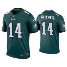 Men's Philadelphia Eagles #14 Kenneth Gainwell Green Legend Jersey