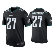 Men's Philadelphia Eagles #27 Zech McPhearson Black Legend Jersey