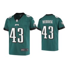 Youth Philadelphia Eagles #43 Haason Reddick Midnight Green Game Jersey