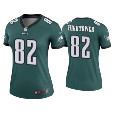 Women's Philadelphia Eagles #82 John Hightower Green Legend Jersey