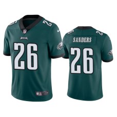 Men's Philadelphia Eagles #26 Miles Sanders Green NFL Draft Vapor Limited Jersey