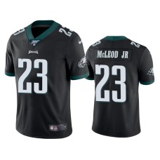 Men's Philadelphia Eagles #23 Rodney McLeod 100th Season Black Vapor Limited Jersey