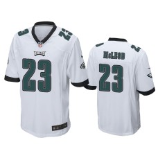 Men's Philadelphia Eagles #23 Rodney McLeod White Game Jersey