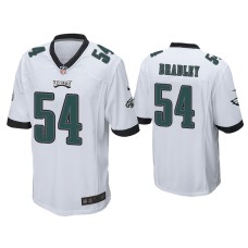 Men's Philadelphia Eagles #54 Shaun Bradley White Game Jersey