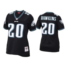 Women's Philadelphia Eagles #20 Brian Dawkins Black Legacy Replica Jersey