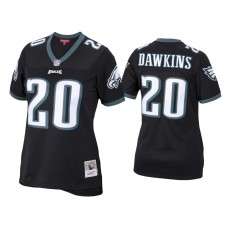 Women's Philadelphia Eagles #20 Brian Dawkins Black Legacy Replica Jersey