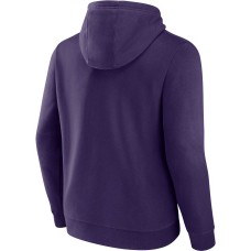 Baltimore Ravens Between the Pylons Pullover Hoodie - Purple