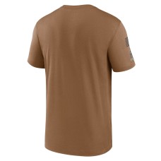 Buffalo Bills Nike 2023 Salute To Service Legend Performance T-Shirt - Brown