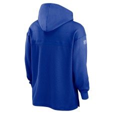 Buffalo Bills Nike 2023 Sideline Lightweight Performance Hooded Top - Royal