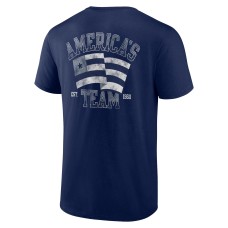 Dallas Cowboys Profile Big & Tall Two-Sided T-Shirt - Navy