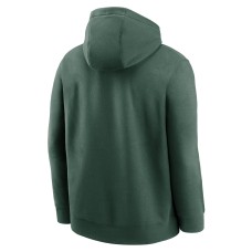 Green Bay Packers Nike Rewind Club Pullover Hoodie - Green