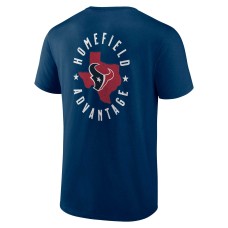 Houston Texans Profile Big & Tall Two-Sided T-Shirt - Navy