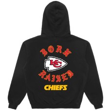 Kansas City Chiefs Born x Raised Unisex Pullover Hoodie - Black