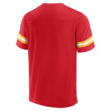 Kansas City Chiefs Jersey Tackle V-Neck T-Shirt - Red