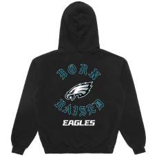 Philadelphia Eagles Born x Raised Unisex Pullover Hoodie - Black