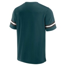 Philadelphia Eagles Jersey Tackle V-Neck T-Shirt - Midnight Green