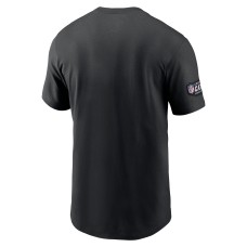 Philadelphia Eagles Nike 2023 NFL Crucial Catch Sideline Tri-Blend T-Shirt - Black