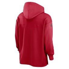 Tampa Bay Buccaneers Nike 2023 Sideline Lightweight Performance Hooded Top - Red