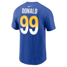 Aaron Donald Los Angeles Rams Nike Player Name & Number T-Shirt - Royal