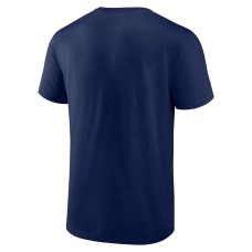 Baltimore Ravens Banner Wave Logo T-Shirt - Navy