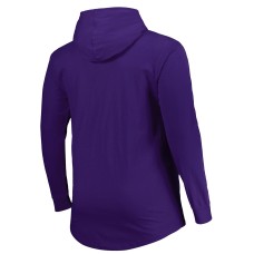 Baltimore Ravens Big & Tall Front Runner Pullover Hoodie - Purple