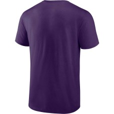 Baltimore Ravens Chrome Dimension T-Shirt - Purple