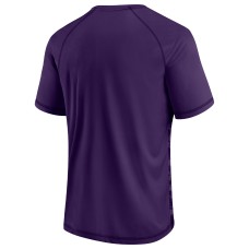 Baltimore Ravens Hail Mary Raglan T-Shirt - Purple