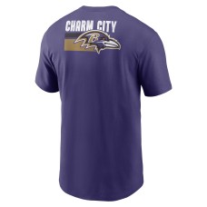 Baltimore Ravens Nike Blitz Essential T-Shirt - Purple