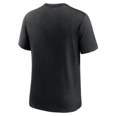 Baltimore Ravens Nike Team Tri-Blend T-Shirt - Heather Black