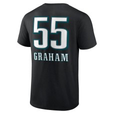 Brandon Graham Philadelphia Eagles Wordmark Player Name & Number T-Shirt - Black