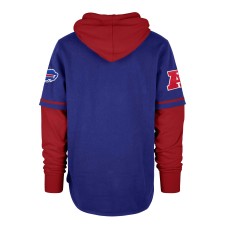 Buffalo Bills '47 Shortstop Pullover Hoodie - Royal