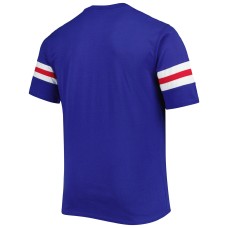 Buffalo Bills Big & Tall Arm Stripe T-Shirt - Royal