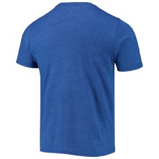 Buffalo Bills Field Goal Pocket Tri-Blend T-Shirt - Heathered Royal