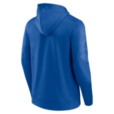 Buffalo Bills On The Ball Pullover Hoodie - Royal