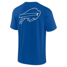 Buffalo Bills Fanatics Signature Unisex Super Soft Short Sleeve T-Shirt - Royal