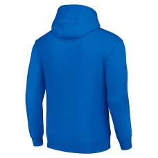 Buffalo Bills Starter Color Scratch Fleece Pullover Hoodie - Royal