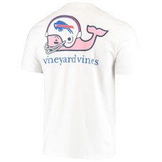 Buffalo Bills Vineyard Vines Big & Tall Helmet T-Shirt - White