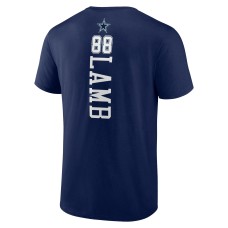 CeeDee Lamb Dallas Cowboys Playmaker T-Shirt - Navy