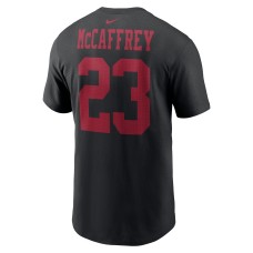 Christian McCaffrey San Francisco 49ers Nike Player Name & Number T-Shirt - Black